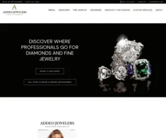 Addeojewelers.com(Addeo Jewelers) Screenshot