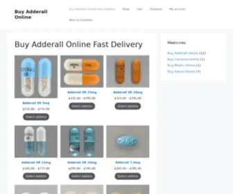 Adderallonline.info(Buy Adderall (Amphetamine) Online Without Prescription) Screenshot