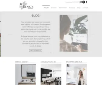Addesign.ca(Entreprise de design intérieur) Screenshot