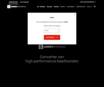 AddevMaterials.be(ADDEV Materials) Screenshot