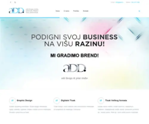 ADD.hr(Add design studio Dizajn studio Poreč) Screenshot