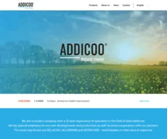 Addicoo.com(Additives & Cooperation) Screenshot