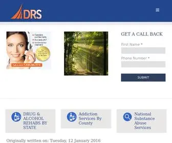Addicted.org(Drug Rehab Centers in the United States) Screenshot