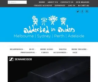 Addictedtoaudio.com.au(Addicted To Audio) Screenshot