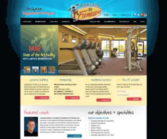 Addictedtofitness.com(Addicted To Fitness) Screenshot