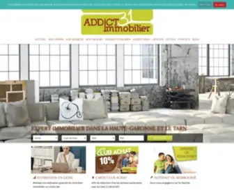 Addictimmobilier31.com(Tout) Screenshot