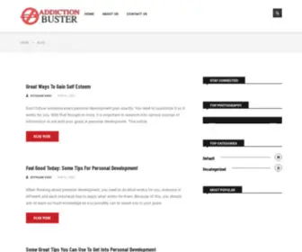 Addictionbuster.org(Alternative Addiction Treatment for Alcoholism) Screenshot