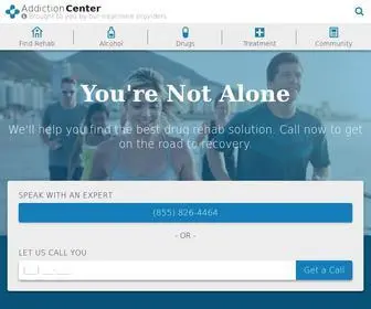 Addictioncenter.com(Everything You Need To Know About Drug Rehab) Screenshot