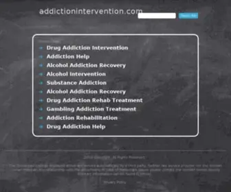 Addictionintervention.com(Drug and Alcohol Intervention Specialists) Screenshot