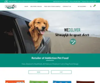 Addictionpetfood.nz(We Deliver) Screenshot