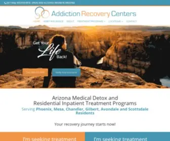 Addictionrecoverycenters.com(Addiction Recovery Centers) Screenshot