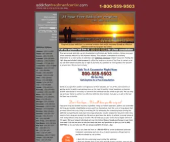 Addictiontreatmentcenter.com(Addiction treatment center and program resources) Screenshot