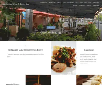 Addictivewinebar.com(Addictive Wine & Tapas Bar) Screenshot