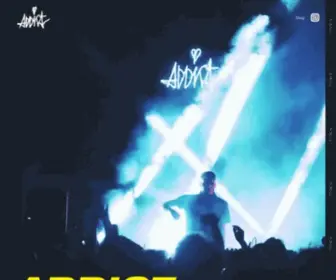 Addictrave.com(Addict Rave) Screenshot