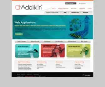 Addikiin.com(IT Service Company) Screenshot