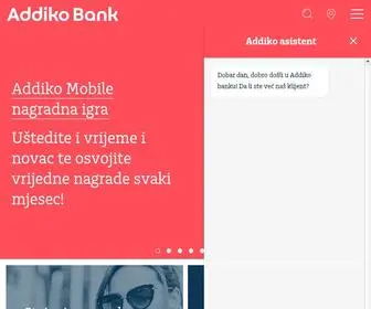 Addiko-RS.ba(Addiko Bank Banja Luka) Screenshot
