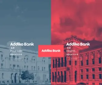 Addiko.ba(Addiko Bank Bosna i Hercegovina) Screenshot