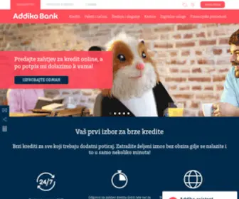 Addiko.hr(Addiko Bank Hrvatska) Screenshot