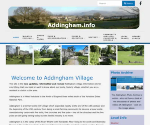 Addingham.info(Addingham info) Screenshot