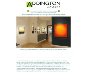 Addingtongallery.com(ADDINGTON GALLERY) Screenshot