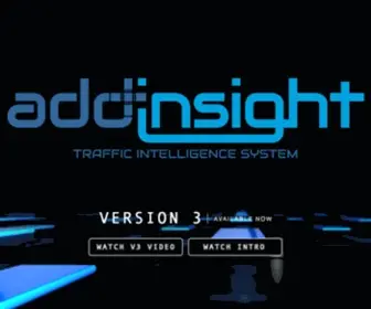 Addinsight.com.au(Traffic Intelligence System) Screenshot