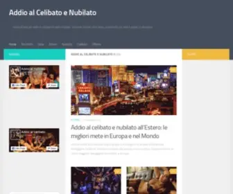 Addio-Celibato-Nubilato.it(Addio al Celibato e Nubilato) Screenshot