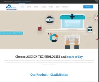 Addiox.com(Addiox Technologies) Screenshot