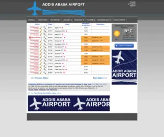 Addis-Airport.com(Addis Airport) Screenshot