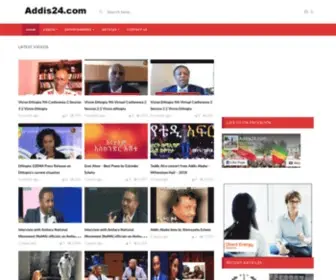 Addis24.com(Addis 24) Screenshot