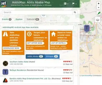 Addismap.com(Addis Ababa Map & City) Screenshot
