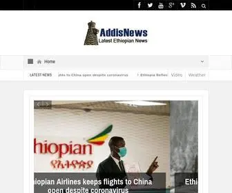 Addisnews.net(Addisnews) Screenshot