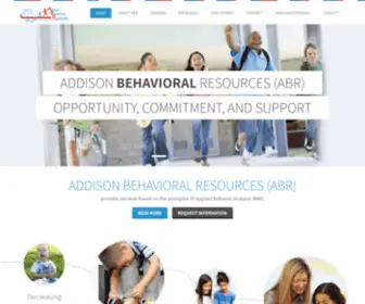 Addisonbr.com(Addison Behavioral Resources) Screenshot