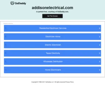 Addisonelectrical.com(Addisonelectrical) Screenshot