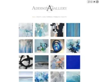 Addisongallery.com(Addison Gallery Represents the Finest in Contemporary Realism) Screenshot