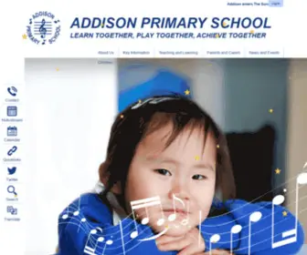 Addisonprimary.org(Addison Primary School) Screenshot