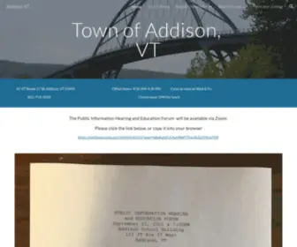 Addisonvt.net(Addison VT) Screenshot