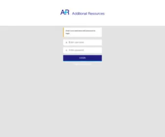 Additionalresourcescareers.net(Additional Resources) Screenshot