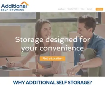 Additionalselfstorageunits.com(Self Storage Units in Vancouver) Screenshot