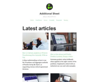 Additionalsheet.com(Additional Sheet) Screenshot