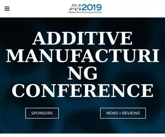 Additiveconference.com(The focus of the Additive Manufacturing Conference) Screenshot
