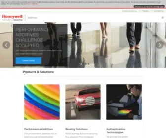 Additiveschemicals-Honeywell.com(Honeywell Additives) Screenshot