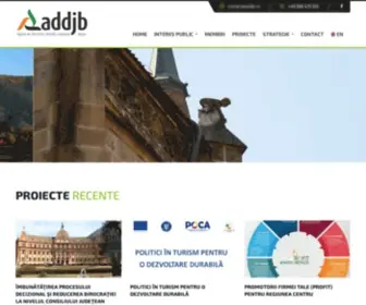 ADDJB.ro(ADDJB: Home) Screenshot