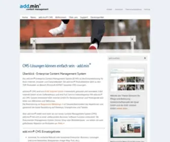 Addmin.de(Die addmin®) Screenshot