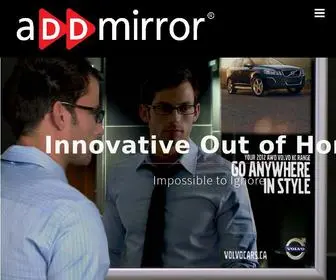 Addmirror.com(Effective Out of Home) Screenshot