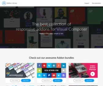 Addon-Library.com(Addon Library for Visual Composer) Screenshot