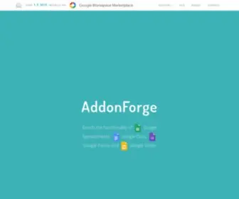 Addonforge.com(Addonforge) Screenshot