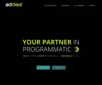 Addoox.com(Addoox) Screenshot
