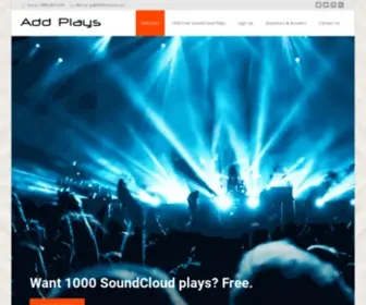 Addplays.com(Add Plays) Screenshot