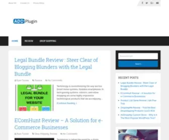 Addplugin.com(Best WordPress Plugins Reviews) Screenshot