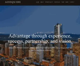 Addquire.com(Addquire) Screenshot